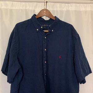 POLO RL Men’s Big & Tall (3XB) Linen Shirt